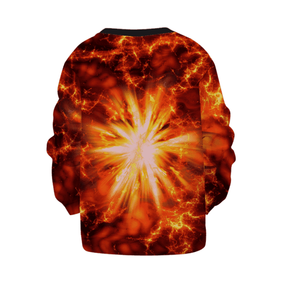 Dragon Ball Z Super Saiyan God Goku Kids Sweatshirt