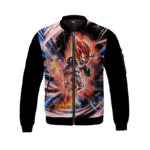 Dragon Ball Z Super Saiyan God Vegeta Amazing Bomber Jacket