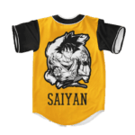 Dragon Ball Z Super Saiyan Goku Cool Baseball Jersey