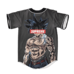 Dragon Ball Z Supreme Cool Goku Art Baseball Jersey