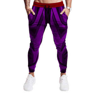 Dragon Ball Z Teen Gohan Piccolo Red Sash Cosplay Jogger Pants