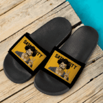 Dragon Ball Z The Entertaining Mr. Satan Awesome Slide Footwear