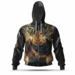 Dragon Ball Z The Remarkable Son Goku Black Zip Up Hoodie