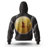 Dragon Ball Z The Remarkable Son Goku Black Zip Up Hoodie
