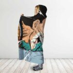 Dragon Ball Z The Rivalry Of All Time Awesome Hooded Blanket