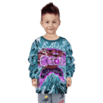 Dragon Ball Z Toppo Awesome Camouflage Dokkan Art Kids Sweatshirt