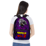 Dragon Ball Z Trippy Universe Goku SSJ3 Awesome Purple Backpack