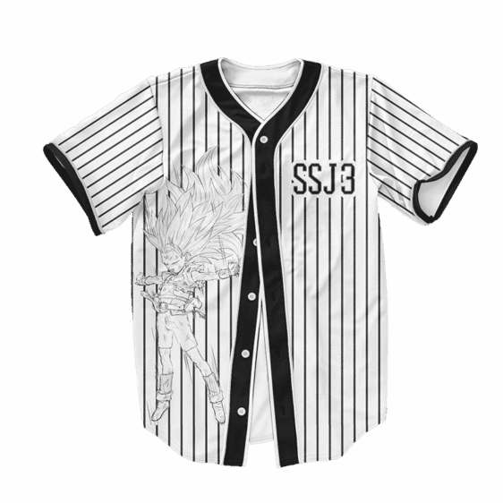 Dragon Ball Z Universe 6 Cabba SSJ3 Dope Baseball Jersey