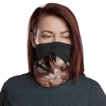 Dragon Ball Z Uub VS Majin Buu Black Face Covering Neck Gaiter