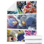 Dragon Ball Z Vegeta All Forms Fantastic Landscape Blanket
