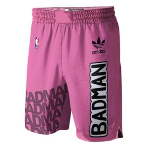 Dragon Ball Z Vegeta Pink Badman Adidas NBA Shorts