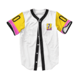 Dragon Ball Z Vegeta Playing Ball Art Baseball Jersey