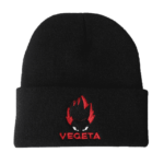 Dragon Ball Z Vegeta Red Embroidered Warm Classic Beanie