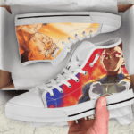 Dragon Ball Z Vegeta SSG Majin Awesome Art Sneakers Converse Shoes