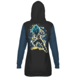 Dragon Ball Z Vegeta SSGSS Galactic Art Hoodie Dress