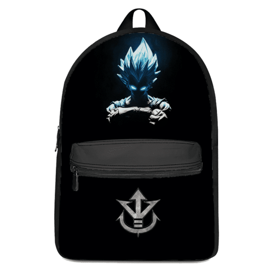 Dragon Ball Z Vegeta SSGSS Saiyan Family Crest Awesome Backpack