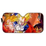 Dragon Ball Z Vegeta Saiyan Prince Art Windshield Sun Shade