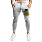 DBZ Vegeta The Saiyan Prince Parody Cute White Track Pants