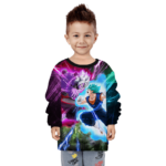 Dragon Ball Z Vegito Black Goku Epic Battle Kids Sweatshirt