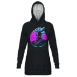 Dragon Ball Z Vegito SSGSS Retro Theme Cool Hoodie Dress