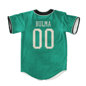 Dragon Ball Z Young Brilliant Bulma Baseball Jersey