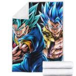 Dragon Balll Vegito Gogeta Super Saiyan Blue Cool Blanket