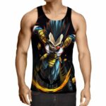 Dragon Ball Armored Vegeta Double Galick Cannon Summer Tank Top