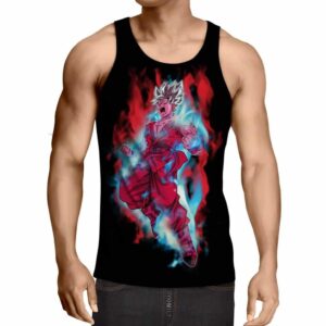 Dragon Ball Cool Goku White Super Saiyan Whis Symbol Tank Top