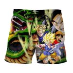 Dragon Ball GT Pan Goku Trunks Super Saiyan Shenron Boardshorts