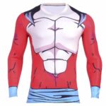Dragon Ball GT SSJ4 Goku Super Saiyan 3D Fitness Long Sleeves T-shirt