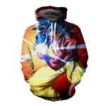 Dragon Ball GT Son Goku SSJ4 Great Ape Tail Kamehameha 3D Hoodie - Saiyan Stuff