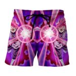 Dragon Ball Goku Black Rose Super Saiyan Ki Blast Reflection Style Shorts
