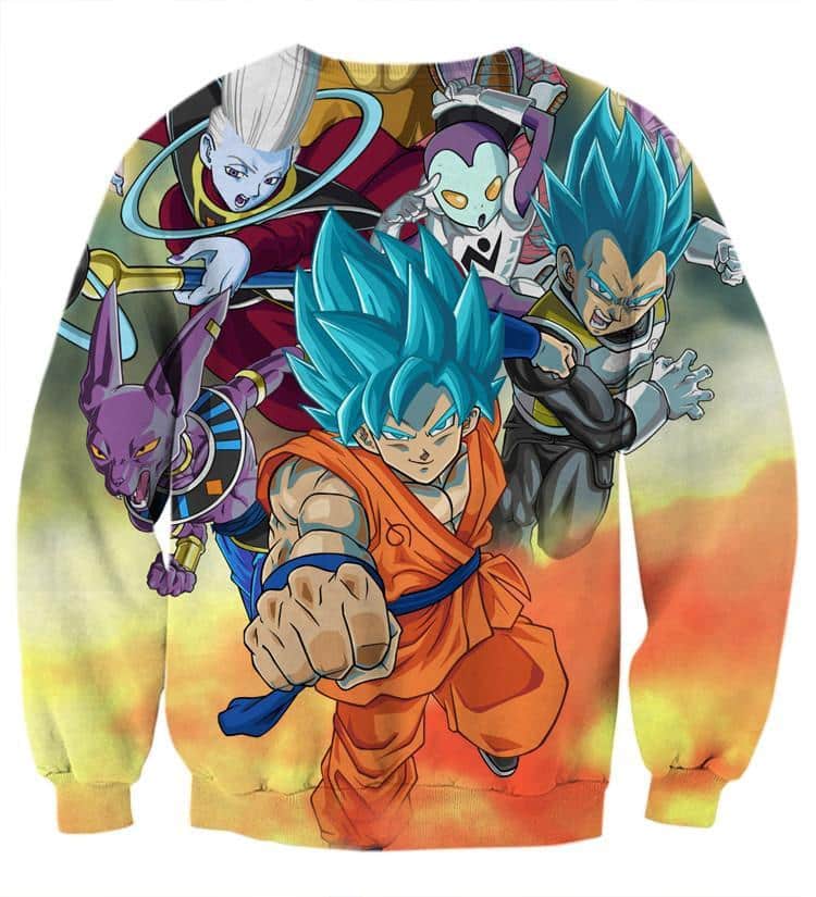 Vegeta sweatshirt best sale