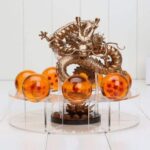 Dragon Ball Green & Golden Shenron 7 Crystal Balls Shelf Figure Set - Saiyan Stuff