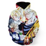 Dragon Ball Heroes Group Saiyan Human Cool Streetwear Design Hoodie