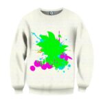 Dragon Ball Kid Goku Water Paint Relax Color Vibe Symbolic Sweatshirt