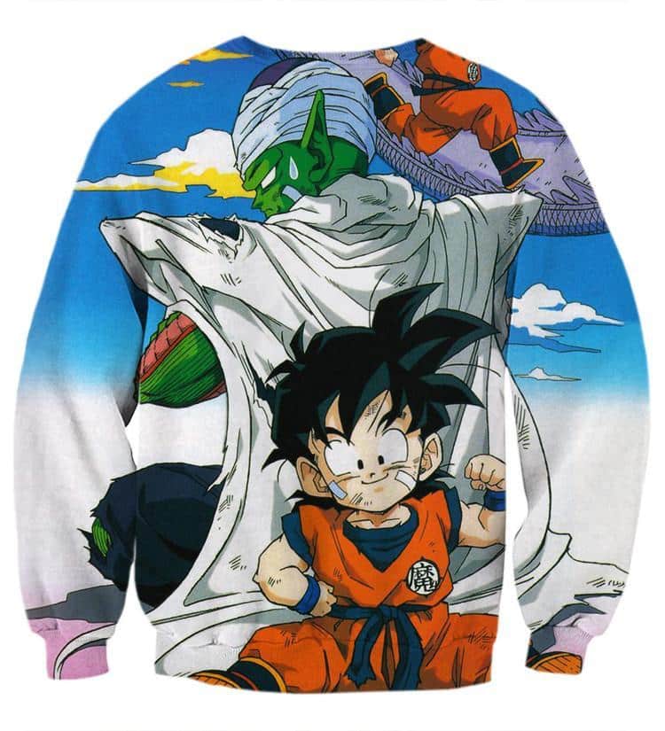 Dragon Ball Master Piccolo Kid Gohan Cute Fun Design Street Style Sweatshirt