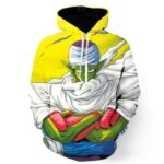 Dragon Ball Piccolo Namekian Evil King Cape Cool Design Streetwear Hoodie