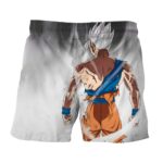 Dragon Ball Super Bruised Gohan 2 Cool White Hair Boardshorts