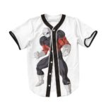 Dragon Ball Super Charging Jiren The Gray Baseball Jersey