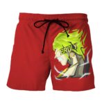 Dragon Ball Super Cool Legendary Broly Vector Art Boardshorts