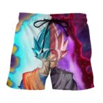 Dragon Ball Super Goku Rose Goku 2 Blue Cool Boardshorts