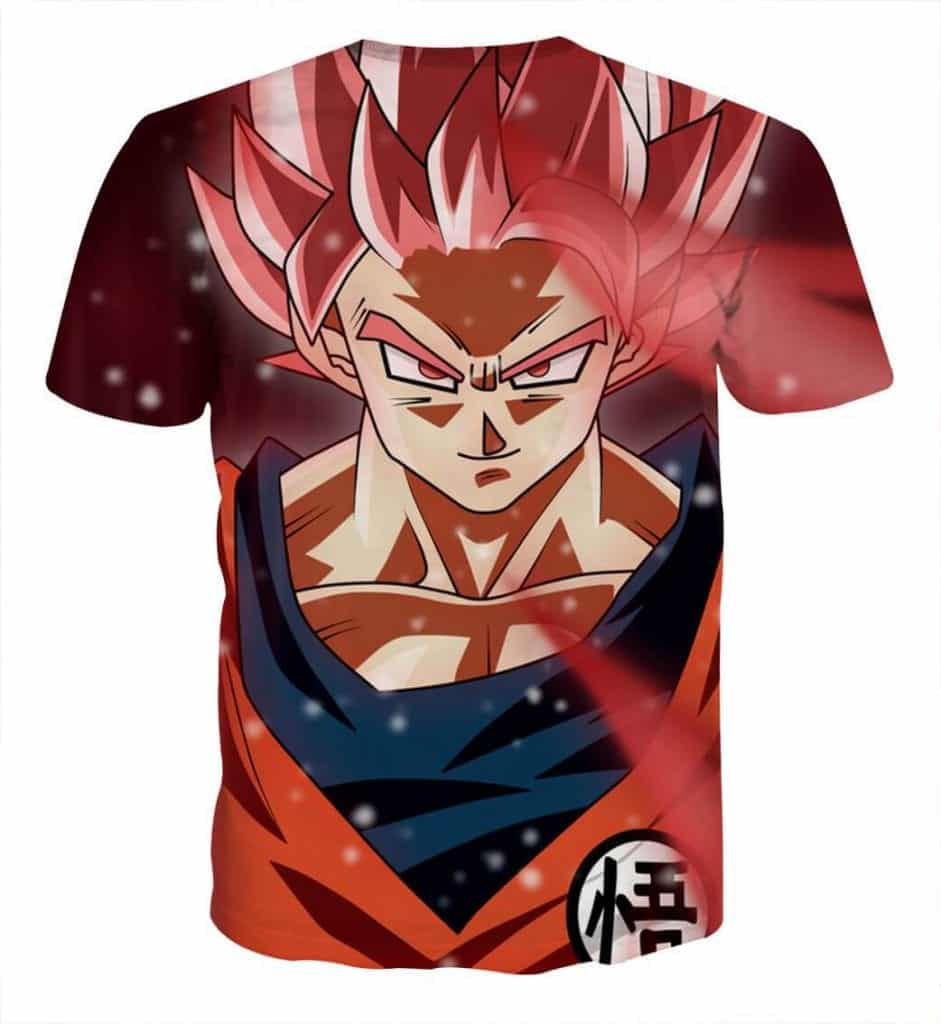 Dragon Ball Super Goku Kaioken Ultra Instinct Dope 3D T-Shirt — DBZ Store