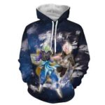 Dragon Ball Super Immortal Zamasu Versus Goku Black Hoodie