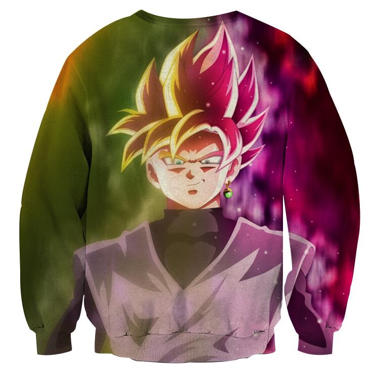 Goku black rose hot sale sweater