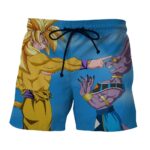 Dragon Ball Super Saiyan God Goku 4 Lord Beerus Boardshorts