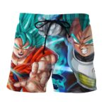 Dragon Ball Super Saiyan God Goku Vegeta Blue Epic Boardshorts