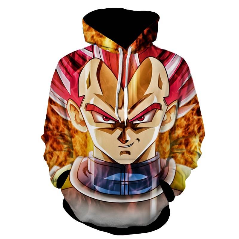 Goku super saiyan shop god hoodie