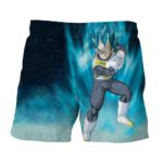 Dragon Ball Super Saiyan God Vegeta 2 Cool Blue Boardshorts