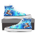 Dragon Ball Super Saiyan Goku Blue Kiai Blast Dope Sneaker Shoes